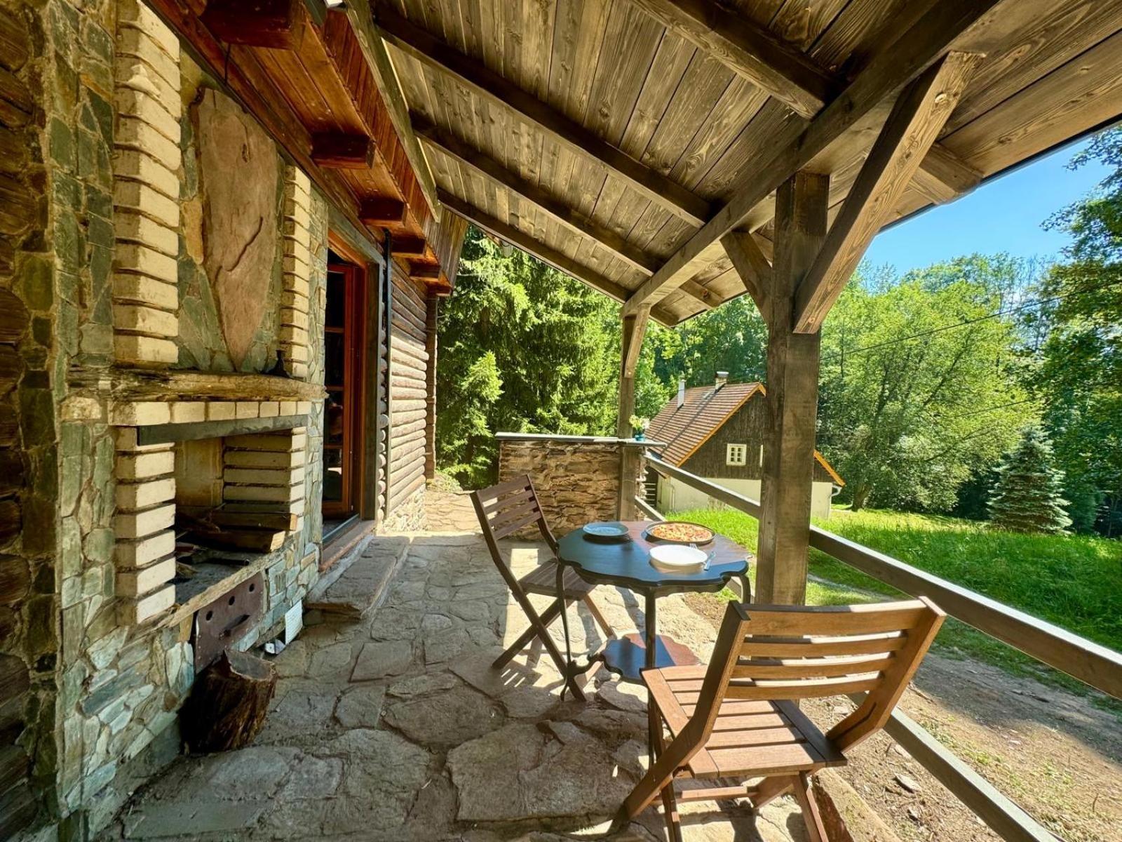 Srub V Bolkovskem Udoli Villa Rudník Exterior foto