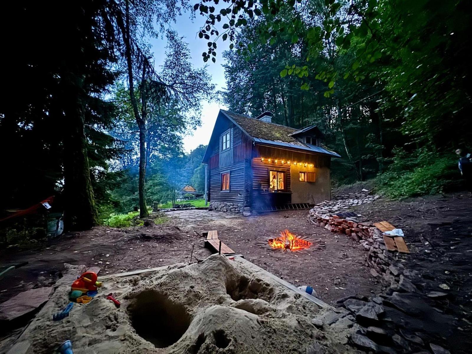 Srub V Bolkovskem Udoli Villa Rudník Exterior foto