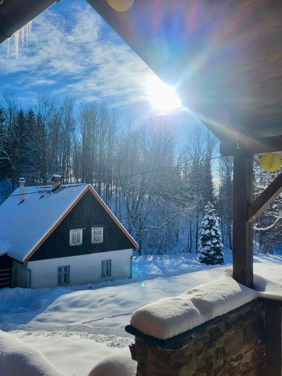 Srub V Bolkovskem Udoli Villa Rudník Exterior foto